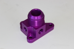 Mazworx Billet Water Neck Outlet 