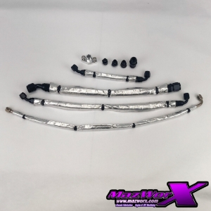 Mazworx SRDET/VE RWD Top Mount Turbo Lines 