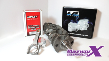 Mazworx SR20VE 92mm Stroker Kit SR20, SR20DET, SR20VE, SR20VVL, 20V, P11, P12, S13, S14, S15, B13, B14, Pulsar, GTiR, FWD, RWD, 240SX, 200SX, 180SX, Silvia, NeoVVL, Kouki, Zenki, Sunny 