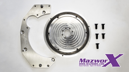 Mazworx SRGM Adapter and Flywheel 