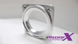 Mazworx Throttle Body Flange, Mustang 82.5mm 