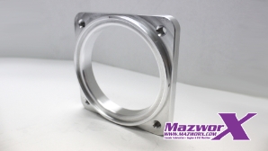 Mazworx Throttle Body Flange, Mustang 90mm 