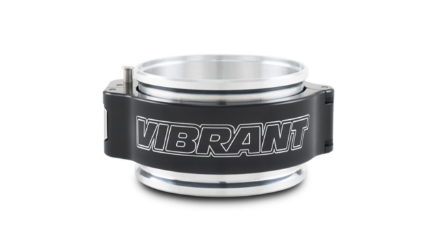 Vibrant 3in Pinless HD Clamp Assembly - Anodized Black 