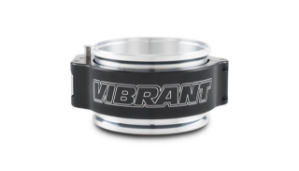 Vibrant 3in Pinless HD Clamp Assembly - Anodized Black 