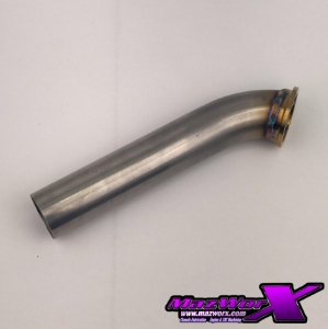 Mazworx 44mm/MVR Wastegate Dumptube, 45 Degree 