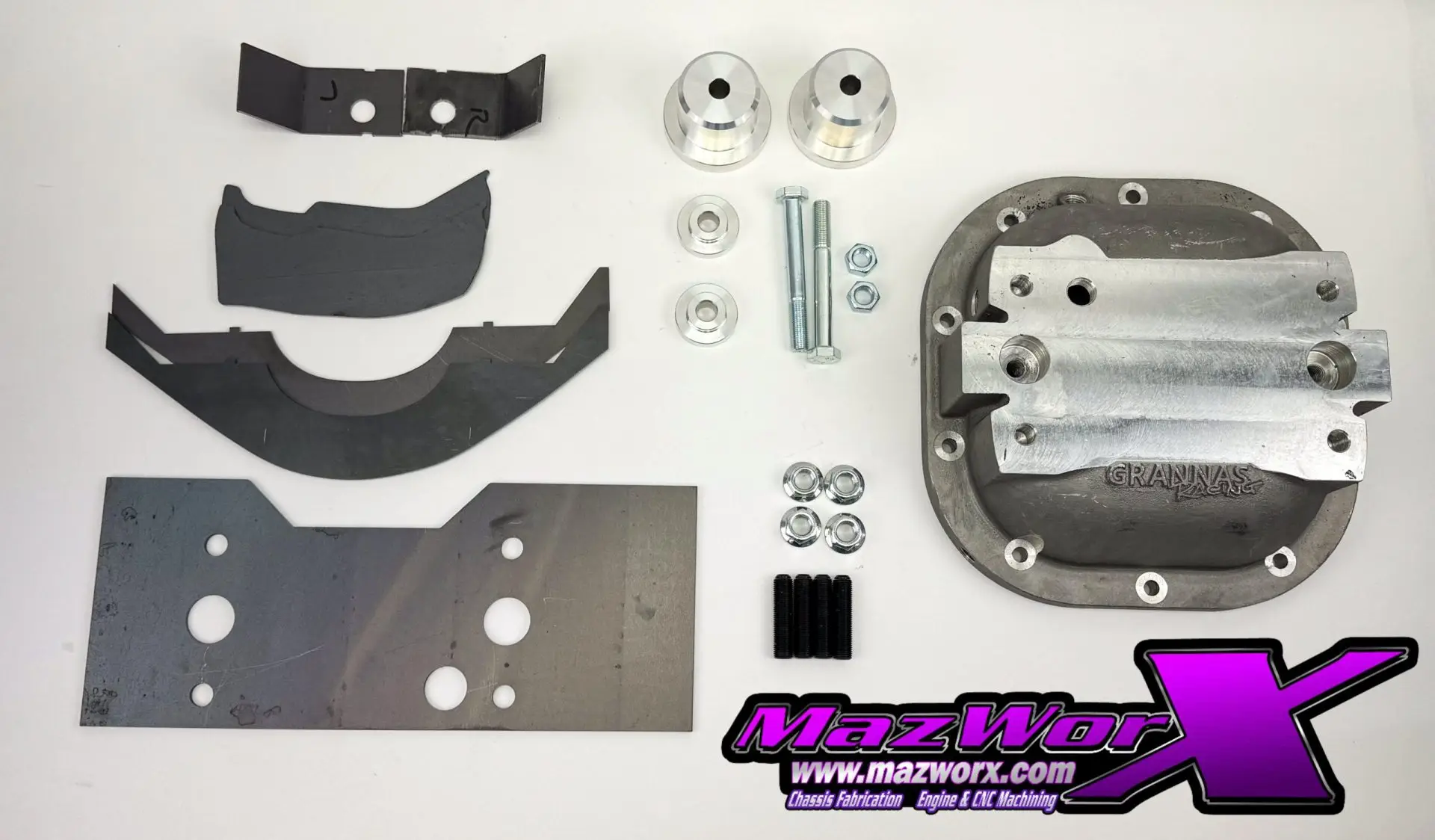 Mazworx S14 240SX 8.8 IRS Kit with Grannas Diff Cover Mazworx S14 240SX 8.8 IRS Kit with Grannas Diff Cover